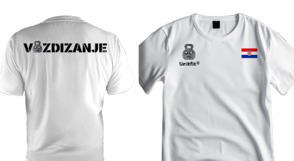 VOZDIZANJE majica (bela/crna) - Image 6