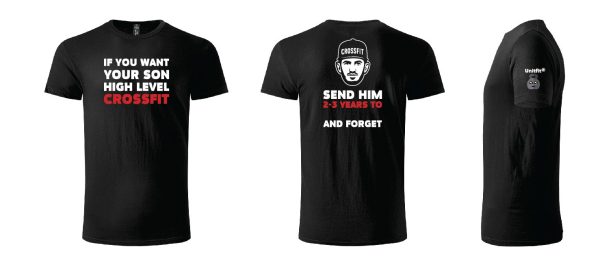 SEND HIM majica (bela/crna) - Image 3
