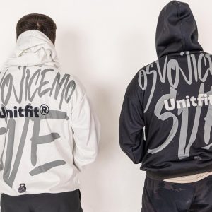 Osvojili smo sve-Oversize duks (Crni/Beli)